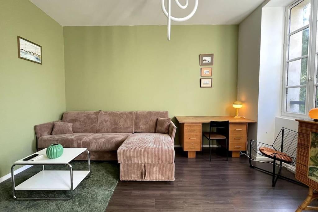 Le Manoir Mermoz : Appartement T2 Tout Equipe Rennes Buitenkant foto