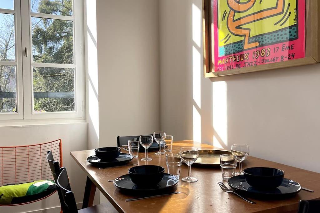 Le Manoir Mermoz : Appartement T2 Tout Equipe Rennes Buitenkant foto